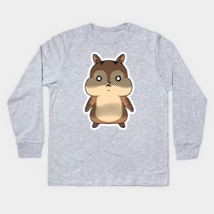 Consuming Chipmunk Kids Long Sleeve T-Shirt